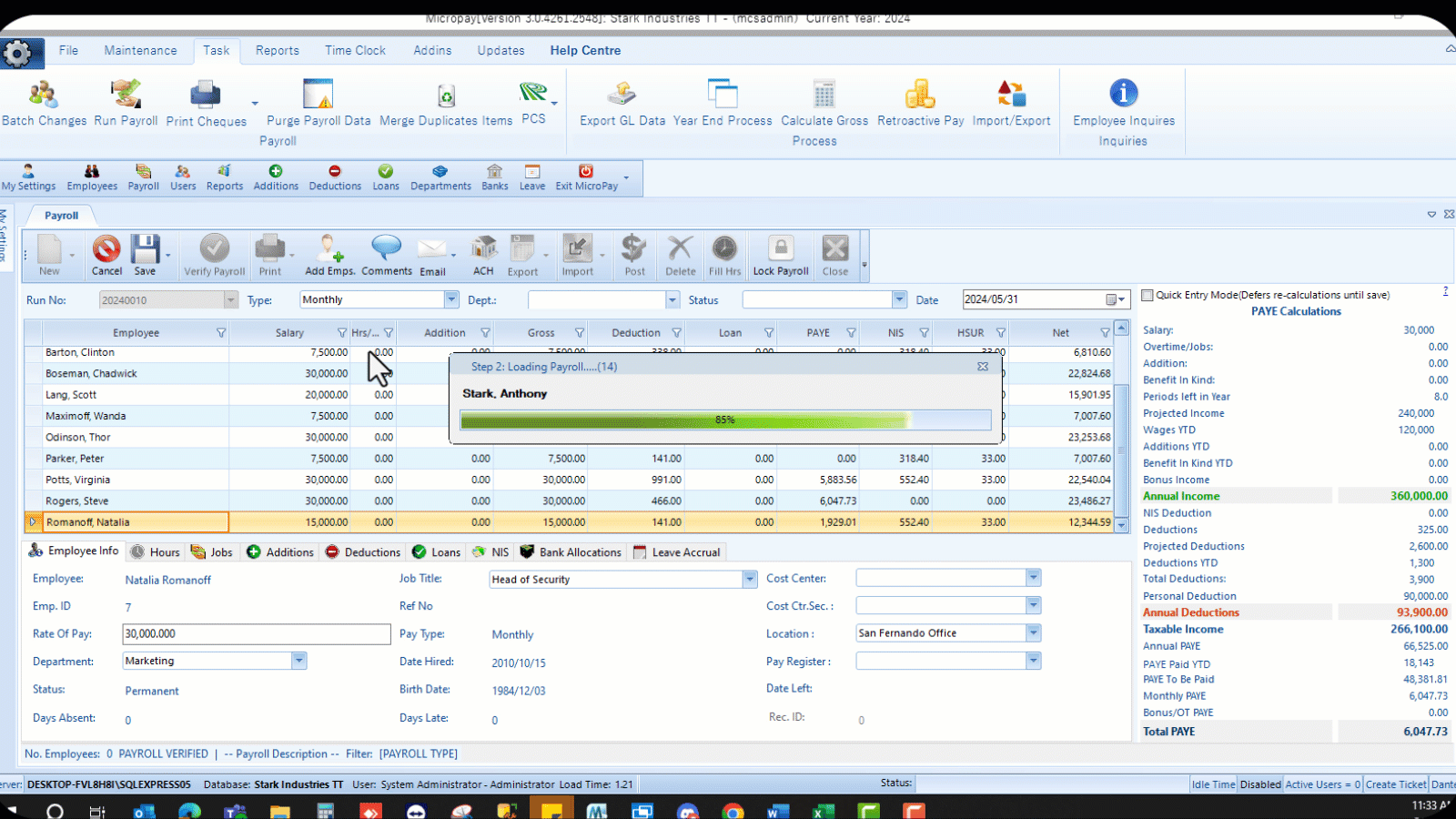 Automatic Tax Calculations